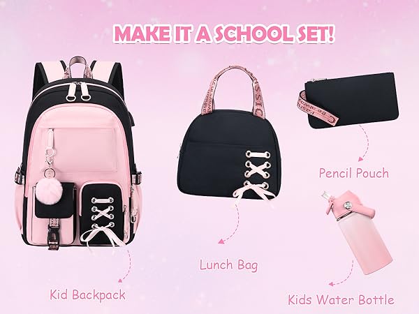 手提げ・レッスンバッグ・入園グッズ Outdoor-Inspired 4-Piece Bags for School 手提げ・レッスンバッグ・入園グッズ Outdoor-Inspired 4-Piece