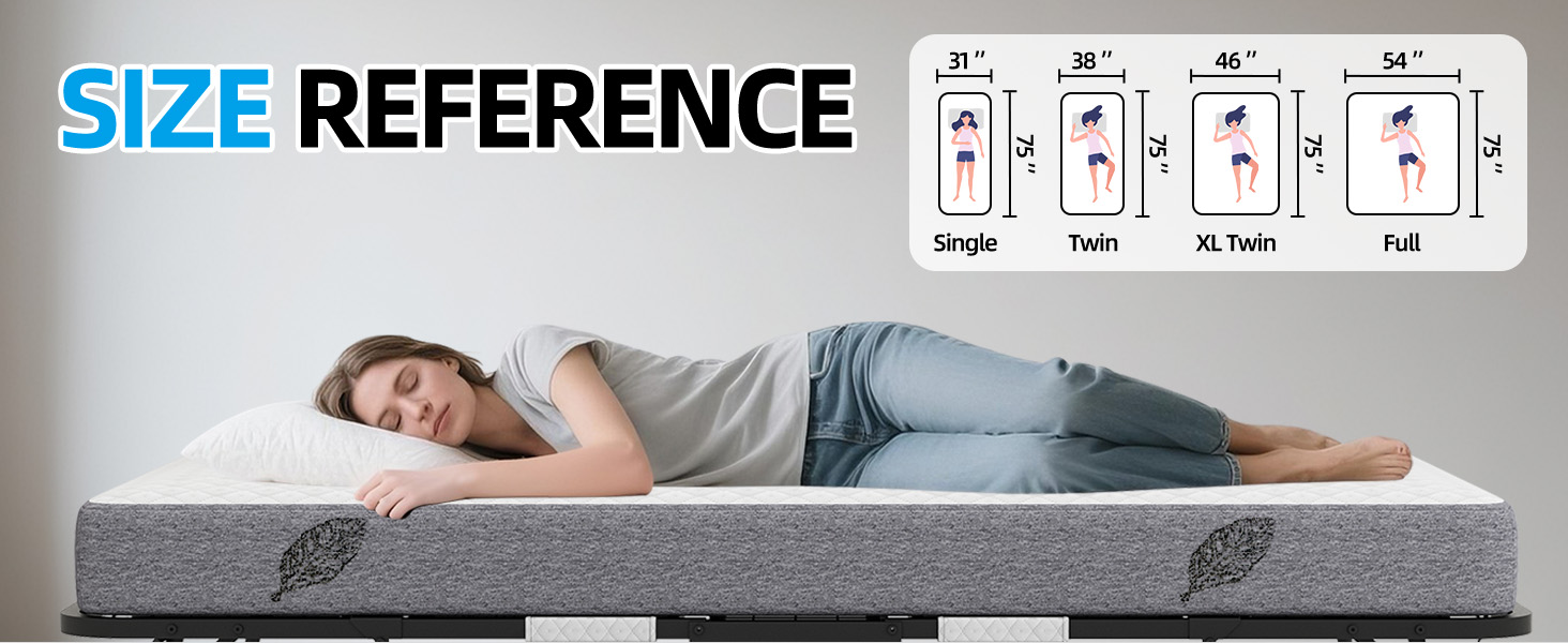75x54inch folding bed with memory foam mattress for adults