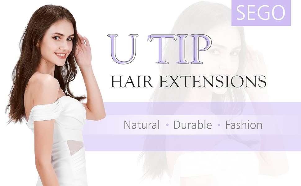 SEGO U tip hair extensions