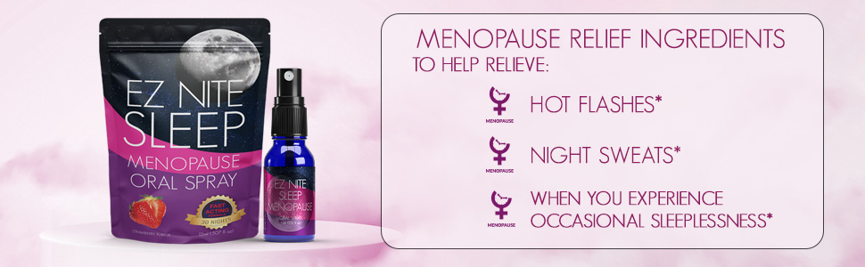 MENOPAUSE RELIEF INGREDIENTS