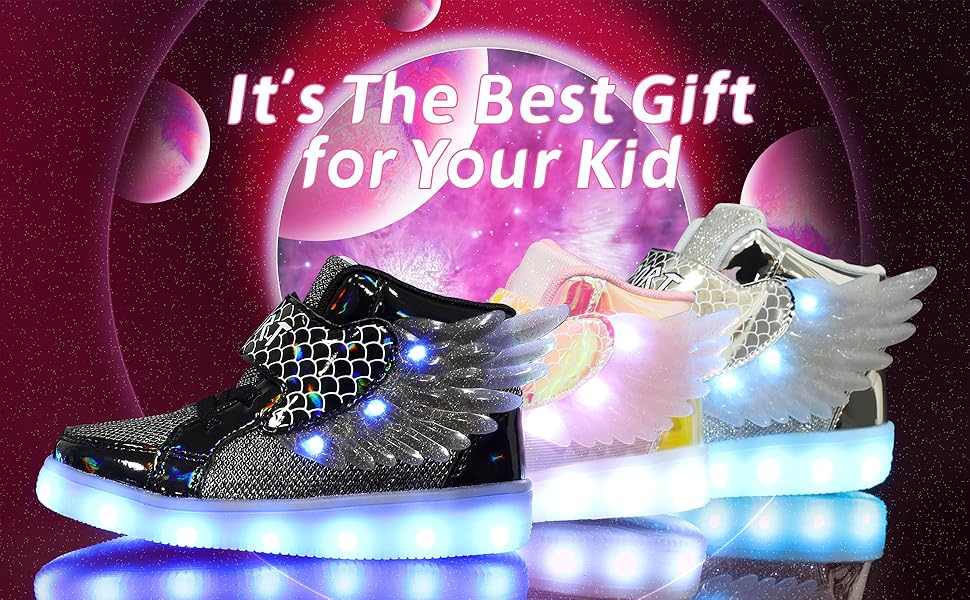 wings light up shoes