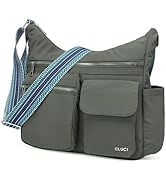 CLUCI Travel Purses for Women, Waterproof Nylon Crossbody Bags for Woman Trendy, Anti Theft Shoul...