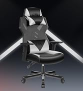 Cadeira de videogame OneGame, cadeira giratória respirável estilo corrida de computador encosto ajustável Erg...