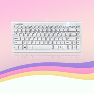 Tastiera Perixx PERIBOARD-407 USB Mini - Layout Italiano, Tasti Chiclet