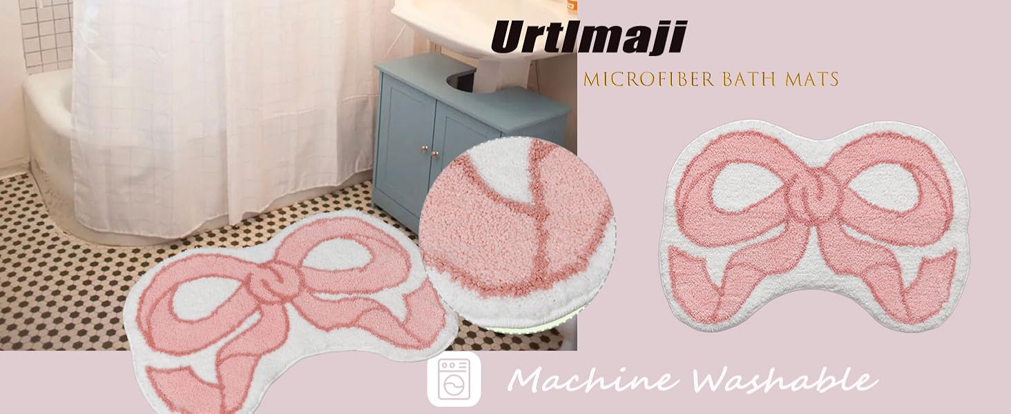 bow bath rug