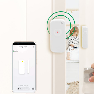 The device sends real-time status to your mobile phone