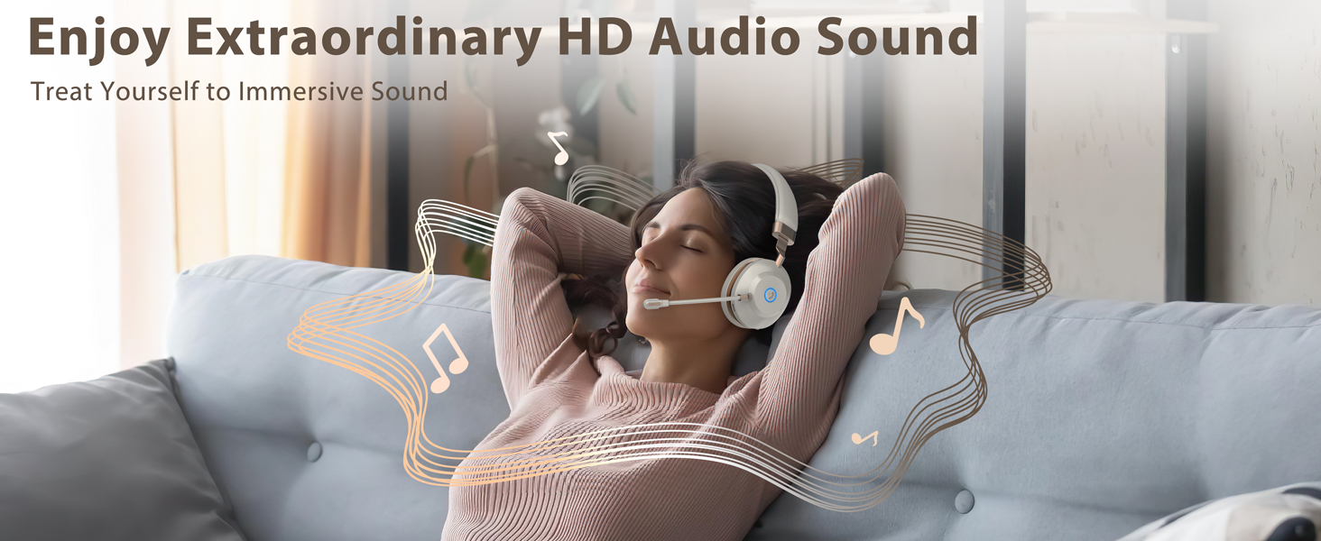 wireless headphones with mic