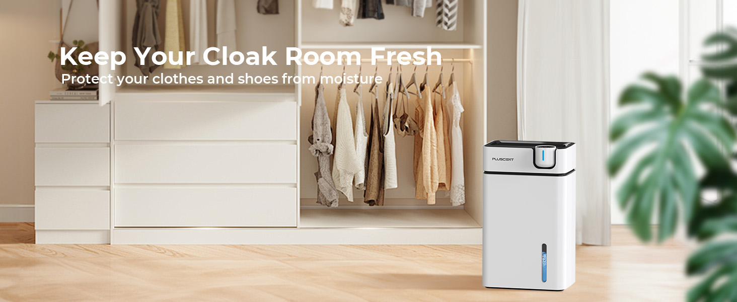 PLUSCENT Dehumidifiers for Cloakroom 