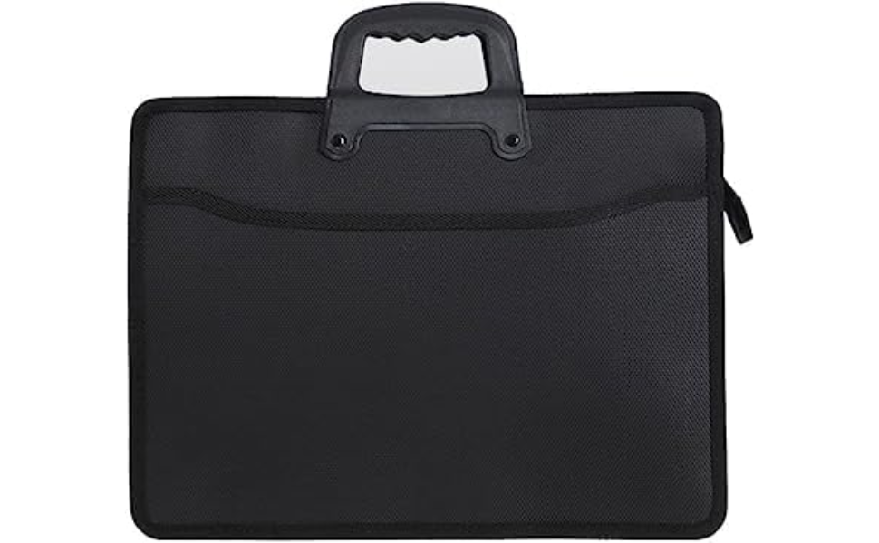 Sevia A4 Portfolio Documents File Storage Bag with Zipper Artist