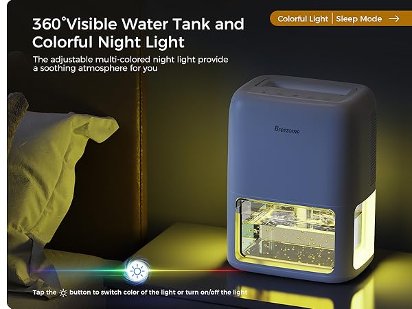 colorful night light