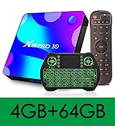 android tv box 64GB with mini keyboard