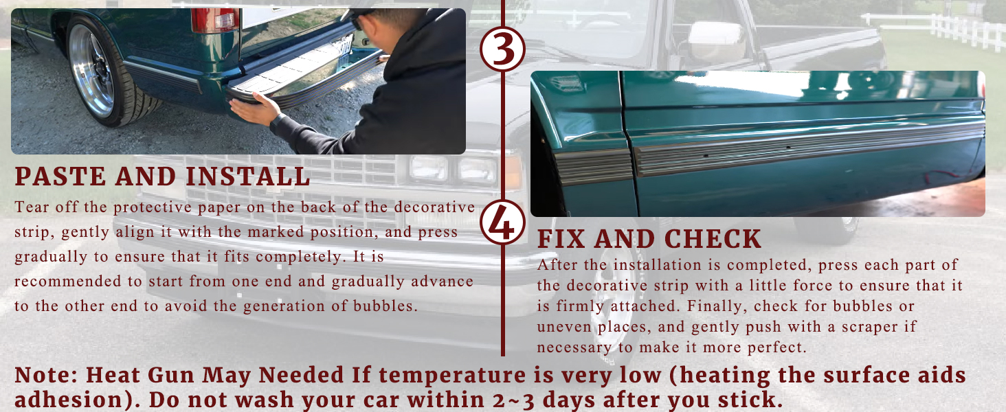 Chrome Side Body Trim Molding 