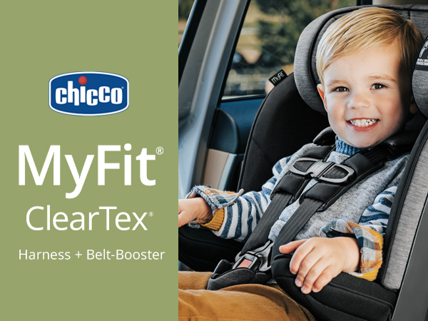 Amazon.com: Chicco MyFit® ClearTex® Harness + Booster Car