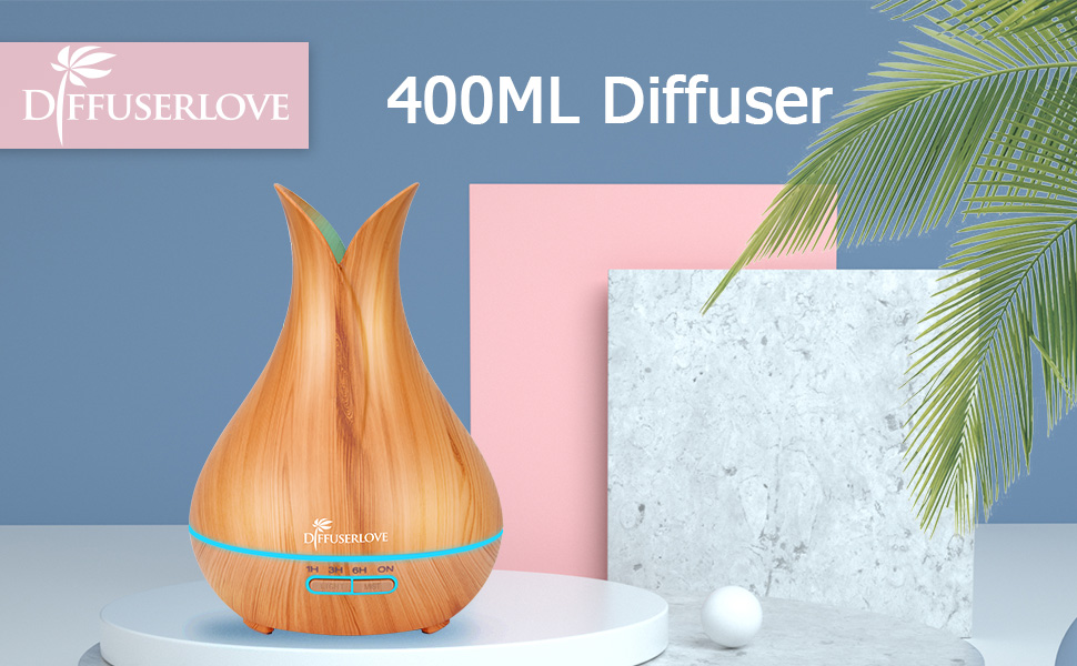 Diffuserlove Diffuser Essential Oil Diffuser Remote Control Aroma