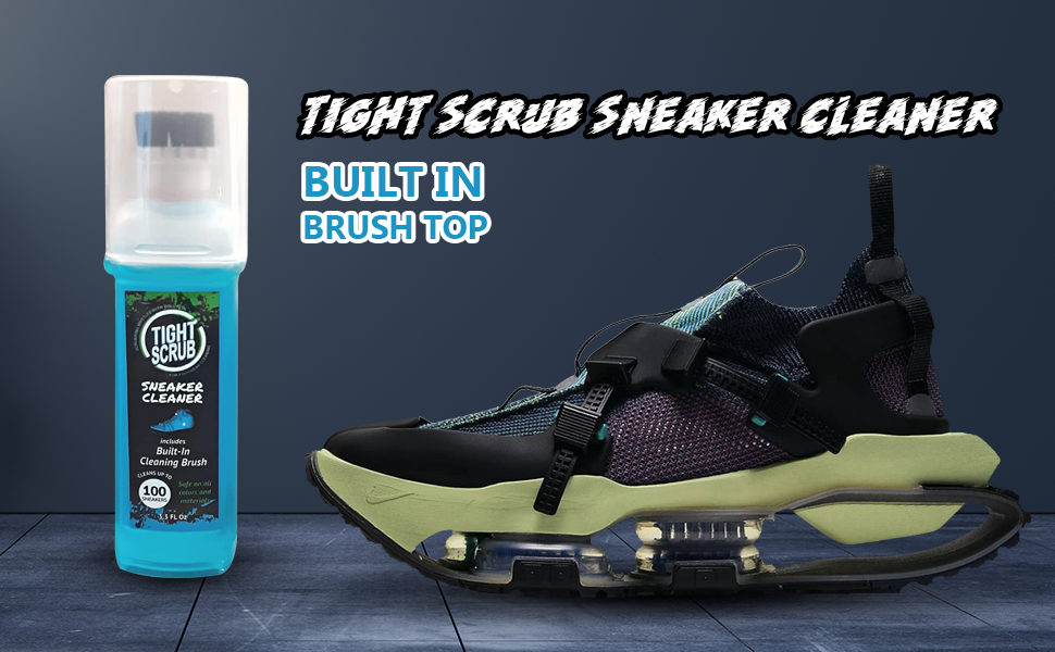 Built in Brush Top Cleans Over 100 Pairs of Sneakers: A little goes a long way. 