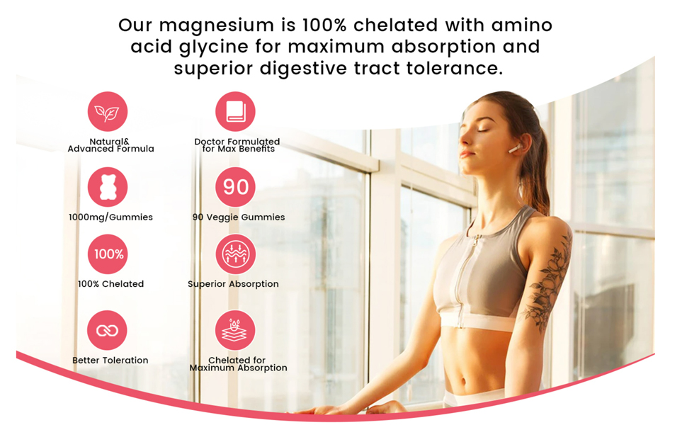Magnesium Glycinate Gummies 500mg