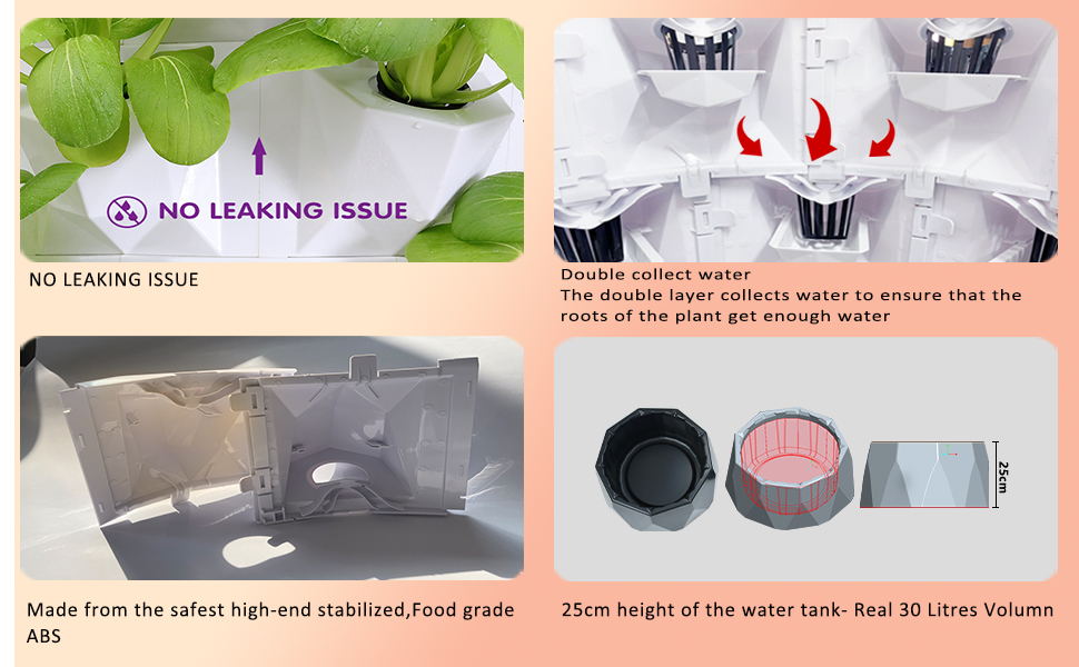 aeroponic tower garden growing system vertical hydroponic garden