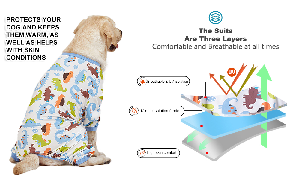 dog pajamas large sized dog