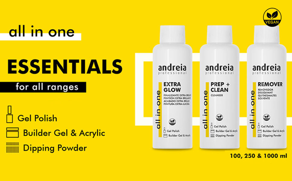 Andreia Professional Acetone Gel Nail Polish Remover Dipping Powder