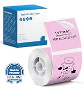 POLONO Thermal Labels for PM220S Label Maker, 1.97