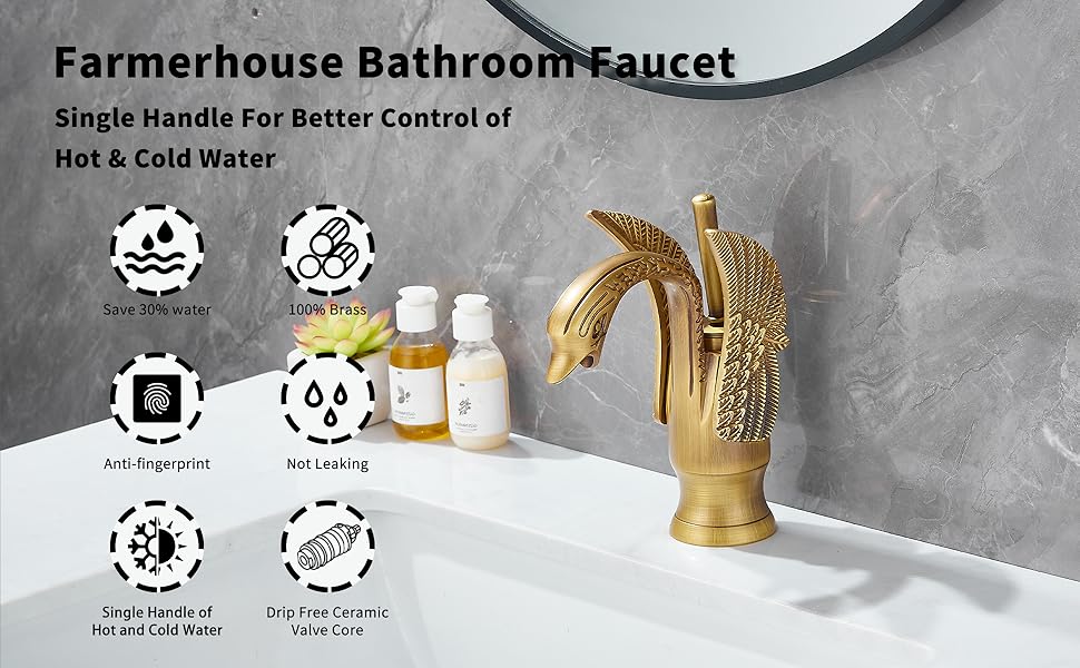 swan bathroom sink faucet