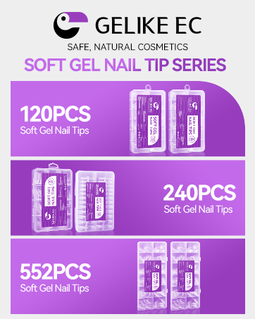 soft gel nail tips