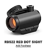 Feyachi Red Dot Sight 4 MOA Micro Red Dot Visier Zielfernrohr mit 1 Zoll Riser Mount