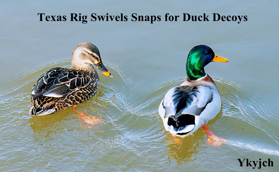 Ykyjch 100pcs High Strength Fishing Rolling Barrel Swivels