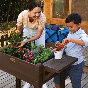 raised garden bed, planter,raised garden beds outdoor