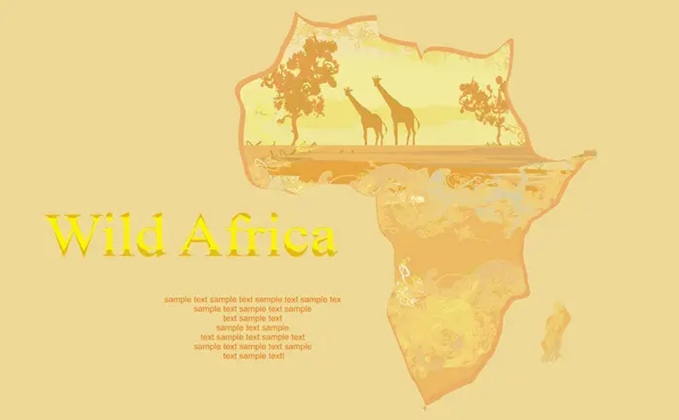 africa map necklace 6