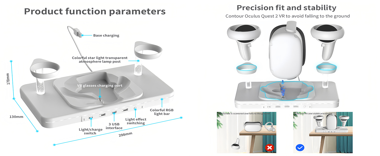 PS5/PS5 Slim Quick Dual Charge Cooling Dock