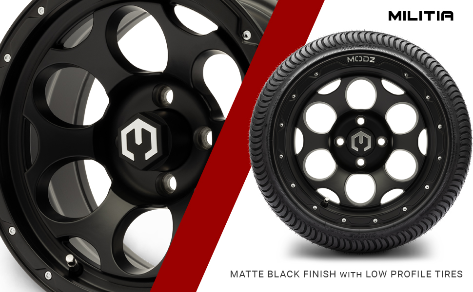 MODZ® Militia Matte Black 14