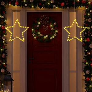 Luces de ventana de Navidad