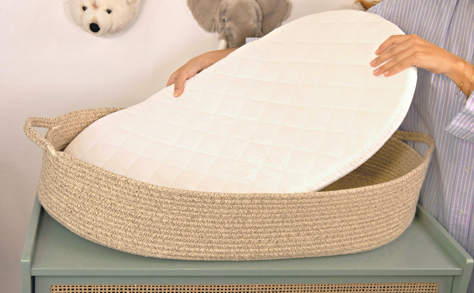 Baby Moses Changing Pad For Dresser Moses Basket For