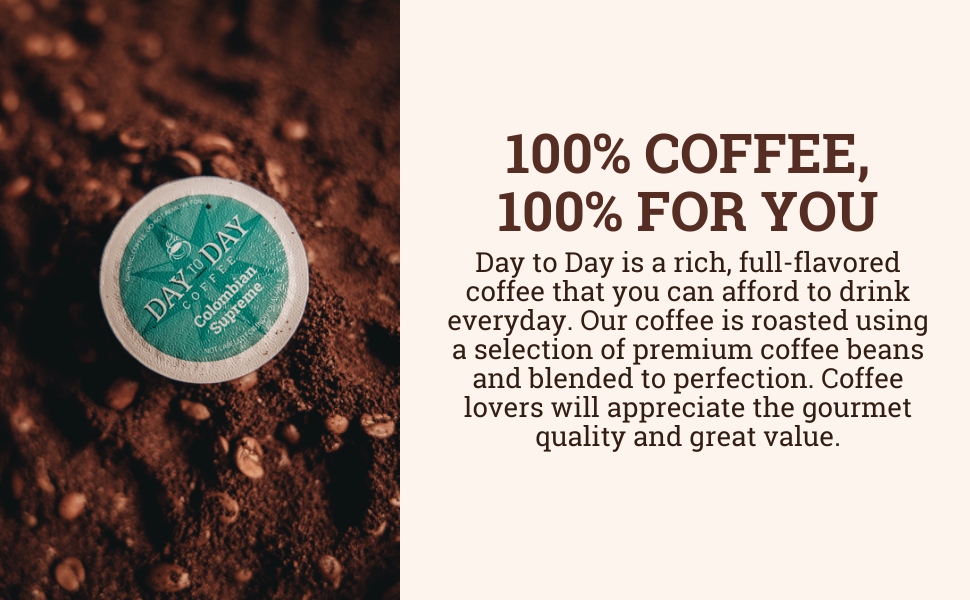 100 percent coffee