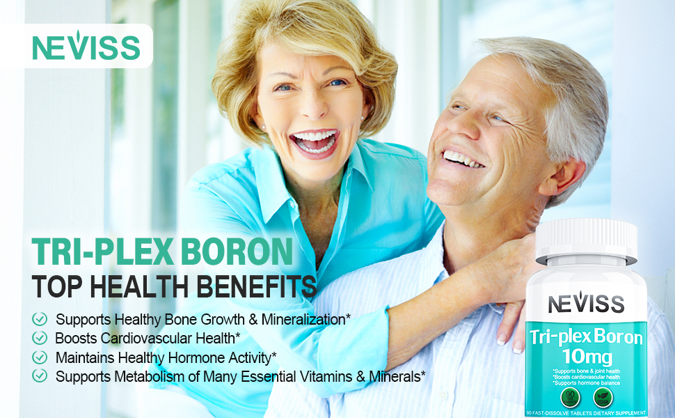 Triple Boron Complex 10mg, Triple Action Boron Citrate