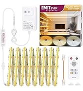 EMITEVER COB LED Strip Light Tunable White 2700K-6500K, Dimmable CCT 24V LED Tape Light Kit 16.4f...