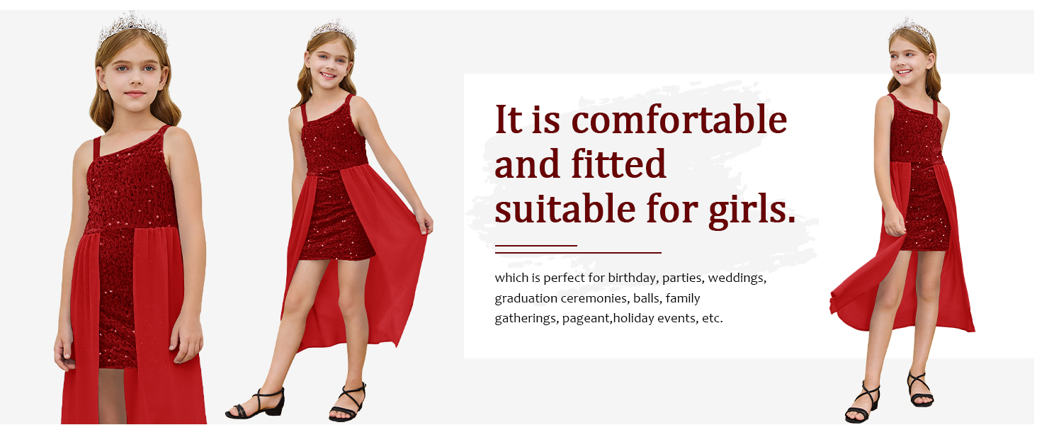 Girls Sequin Dresses