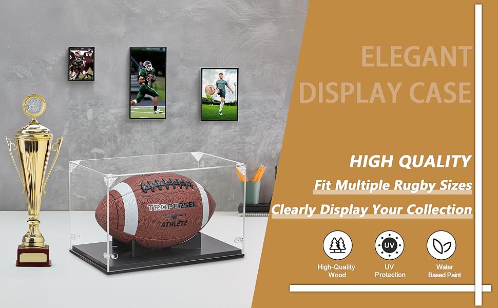 football display case