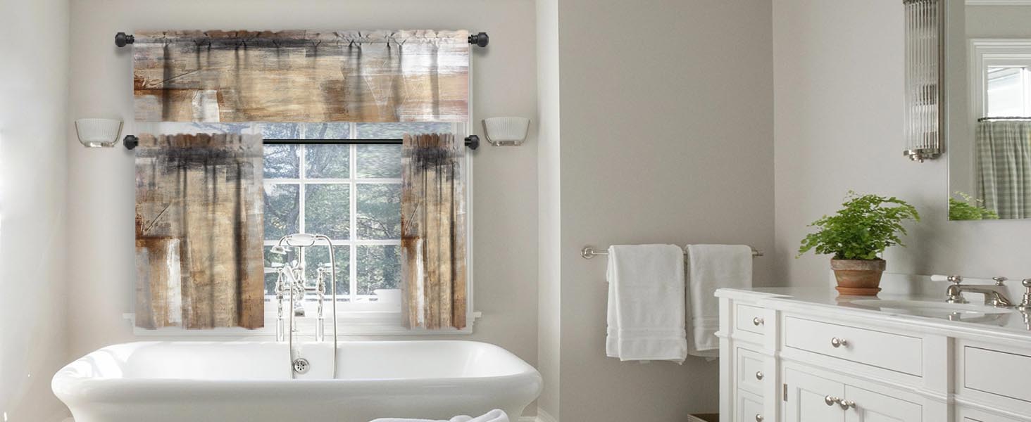 Kitchen Window Tier Curtains