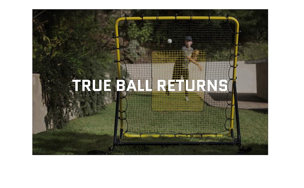 SKLZ Baseball and Softball Rebounder Net for Pitching and Fielding