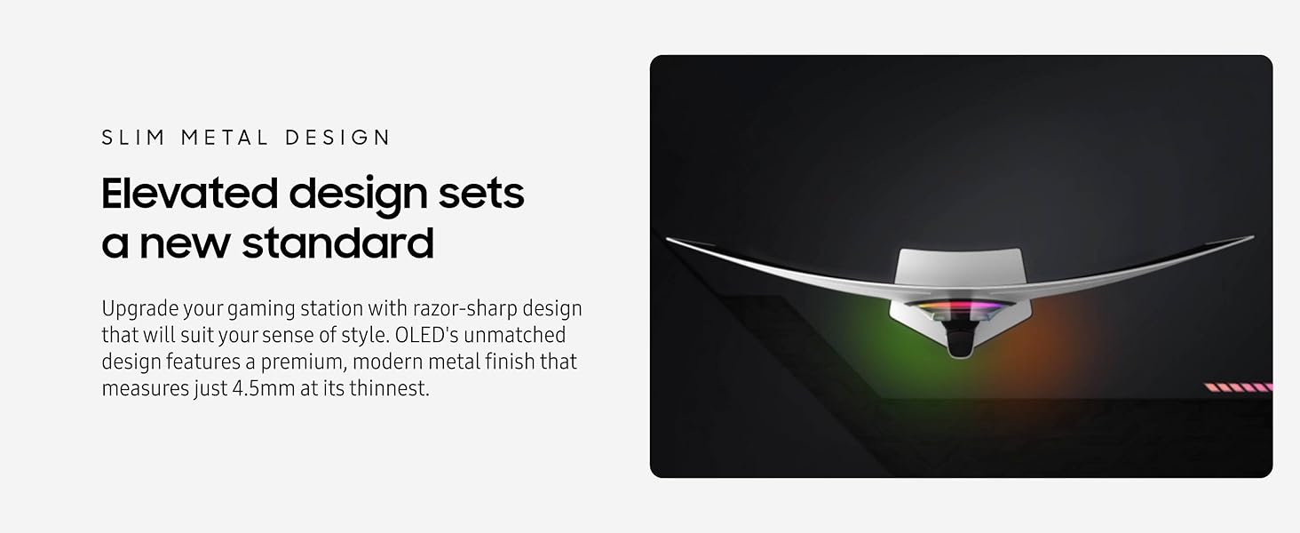 Samsung 49 inch Odyssey OLED G93SC Curved Gaming Monitor