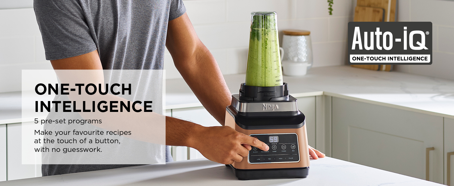 Ninja 3-in-1 Food Processor & Blender [BN800UKDBCP]