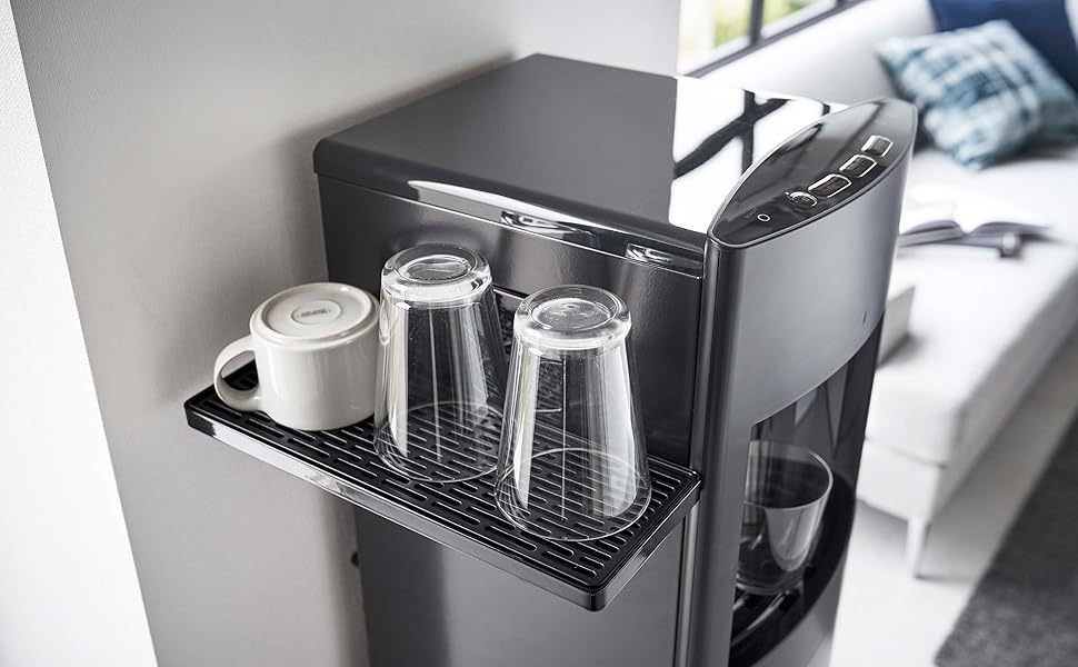 【正常動作・送料込み】amazana ウォーターサーバー 黒 スタンド式 正常動作・送料込み】amazana ウォーターサーバー 黒 スタンド式