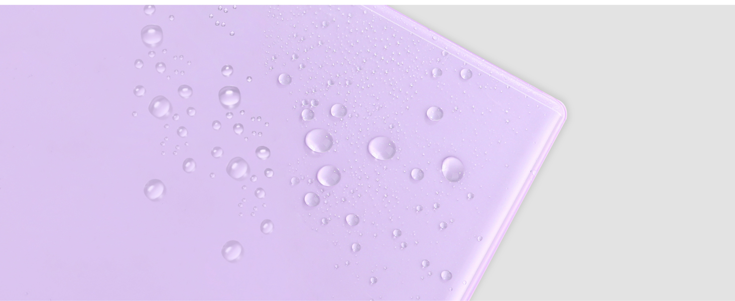 SUNEE 3 Ring Binder 1.5 Inch 4 Pack, Clear View Binder