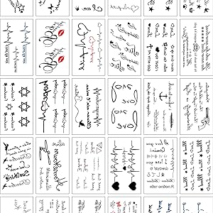 Black Little Love Tattoos