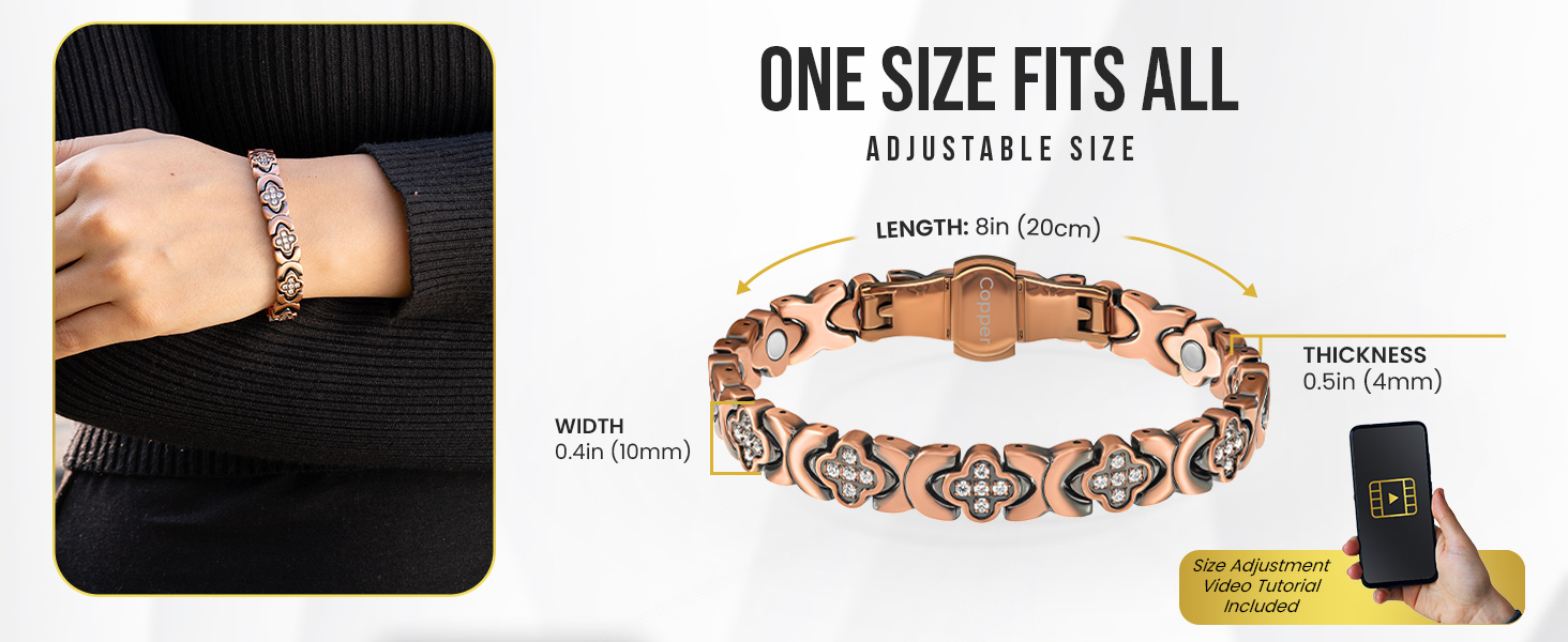 Magnet bracelet for women