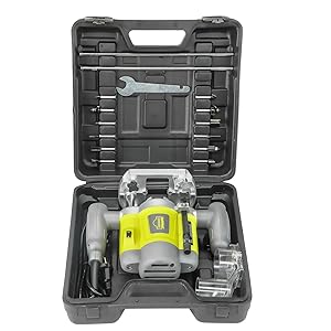 Défonceuse Affleureuse électrique, Dewinner à Bois 710W, Profession Plastifieuse Avec Accessoires DE-60082BMC 14 Défonceuse affleureuse électrique, DEWINNER