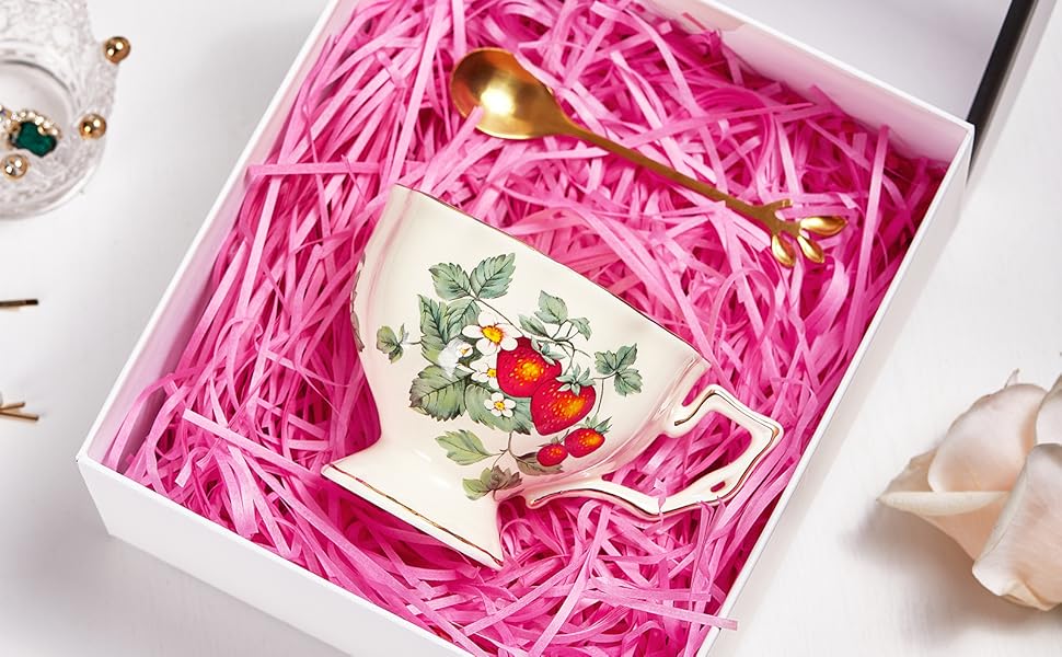 500g Hot Pink Shredded Tissue Paper for Gift Boxes, DustFree Bright