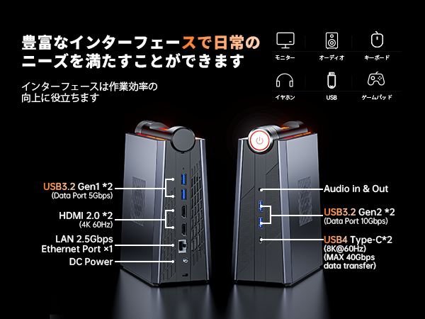 Amazon.co.jp: AI ミニPC AMD Ryzen 7 8845HS 2024新版 AI mini pc Amazon.co.jp: AI ミニPC AMD Ryzen 7 8845HS 2024新版 AI mini pc